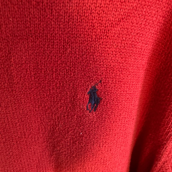 Ralph Lauren Red Sweater - Picture 3 of 4